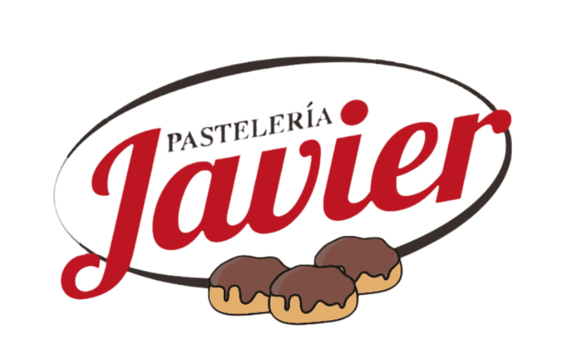Pastelería Javier logotipo transparente